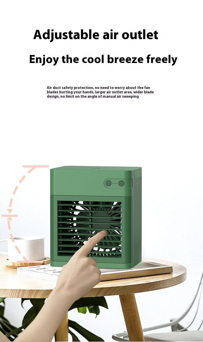 Humidifier Desktop Mini Air Cooler USB Water Cooling Fan