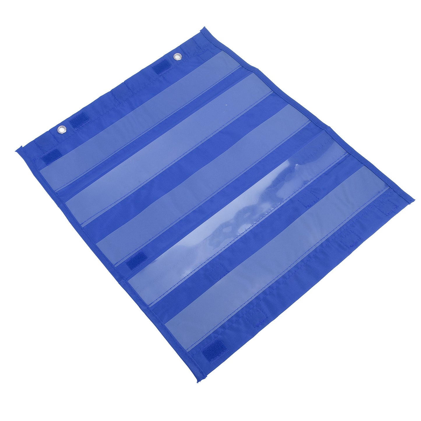 Magnetic Pocket Chart 5 Rows Transparent Schedule Pocket Chart For Home School Classroom Activities Blue