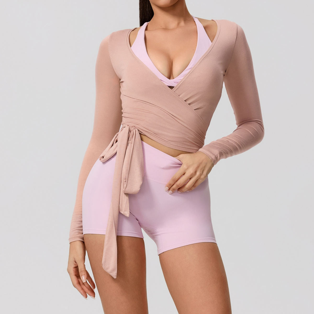 New Long-sleeve Top Yoga Wear For Women