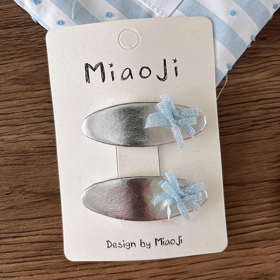 Versatile Childrens Hair Clip Made Of Leather