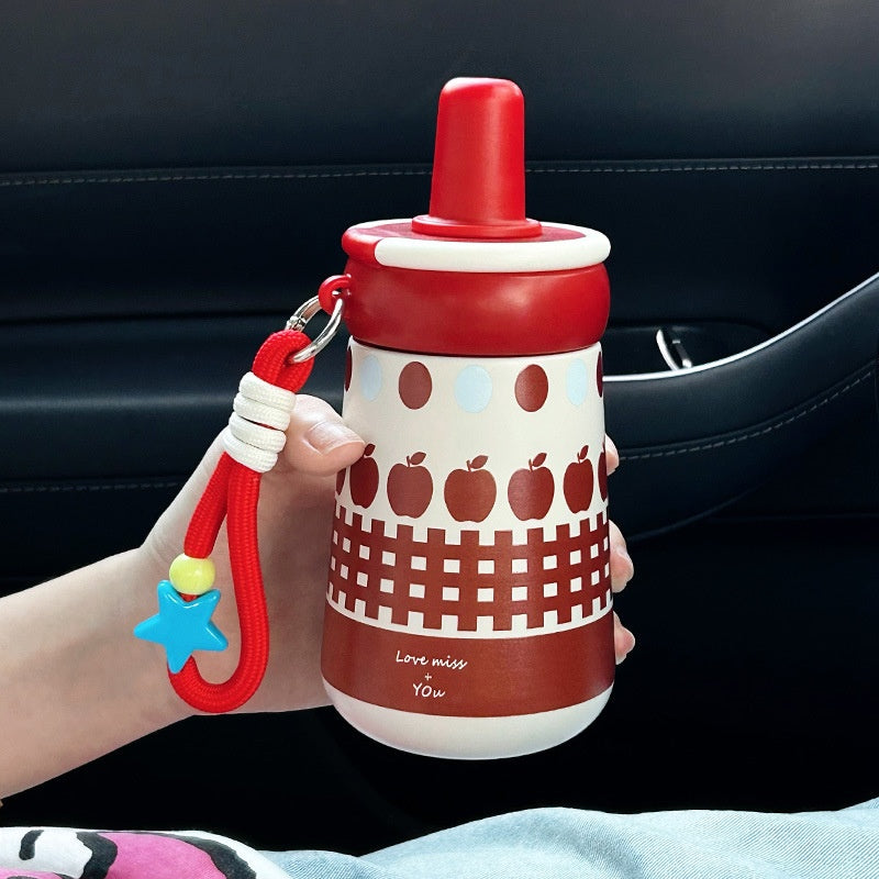 New Creative High-capacity Stainless Steel Water Bottle