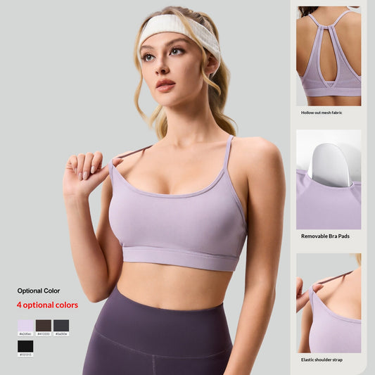 Summer Linear Sports Outfit, Anti-Chafing Activewear For Outdoor Running, Fitness & Yoga