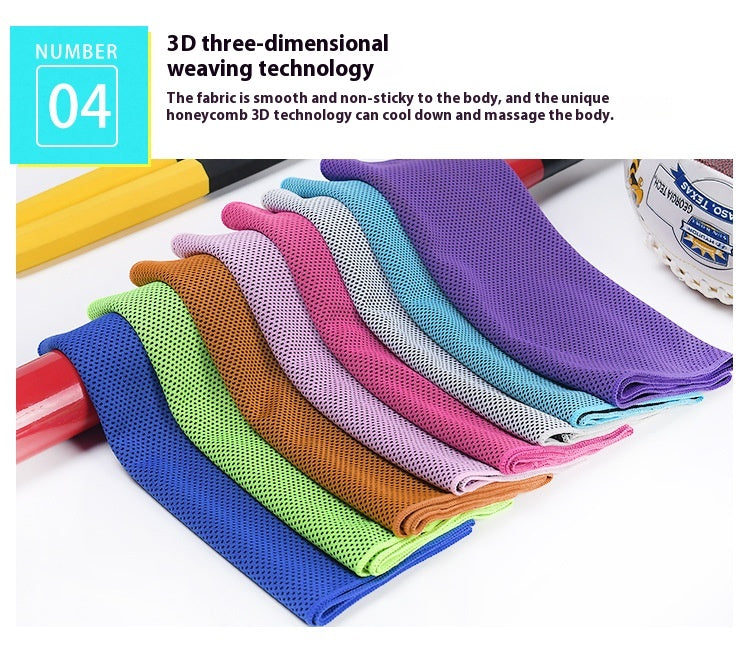 Fitness Cold Sense Sports Towel Cooling Ice-cold Towel