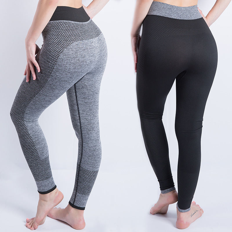 Seamless Yoga Pants Running Skinny Hip Raise