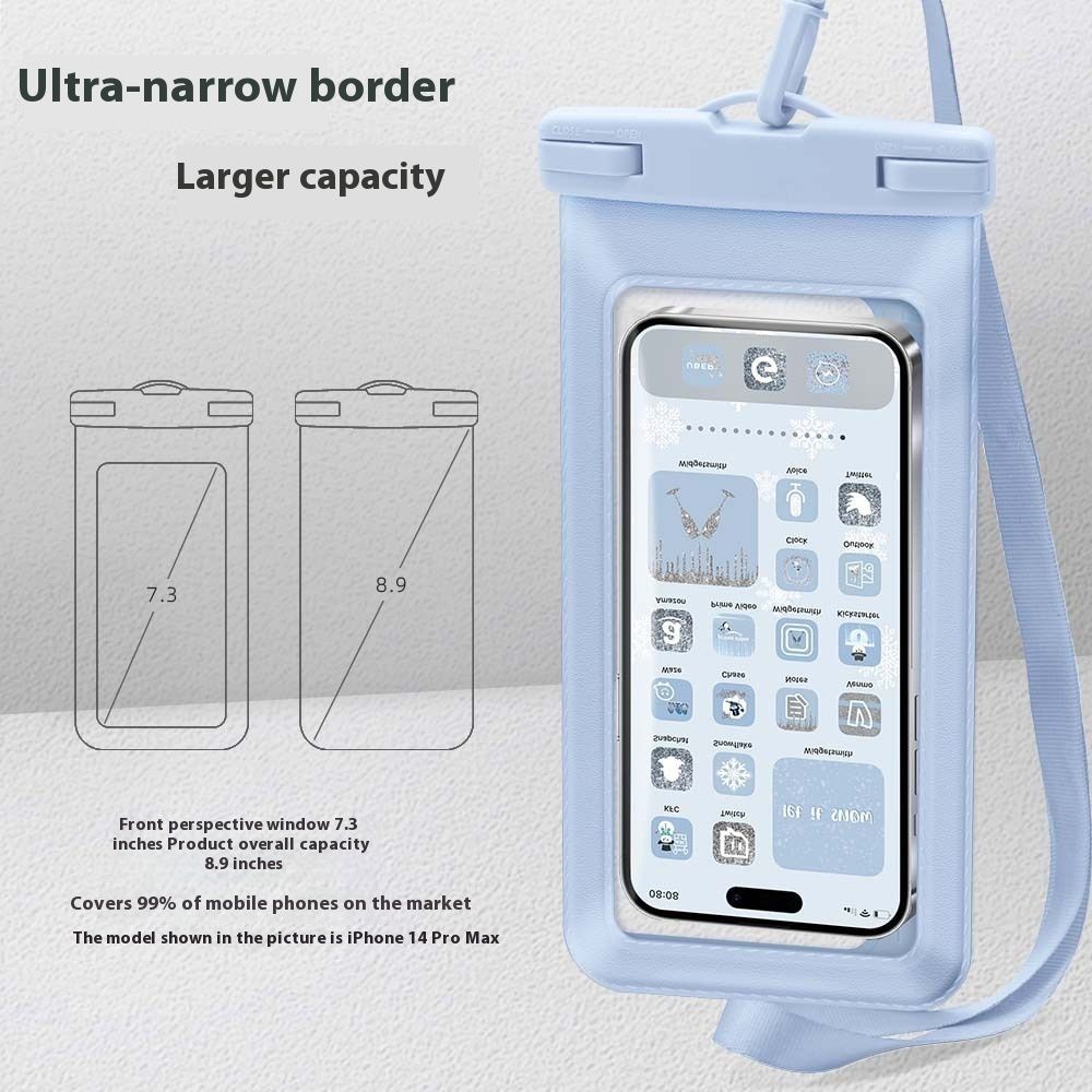 Environmentally Friendly Mobile Phone Transparent Swimming Cellphone Waterproof Bag