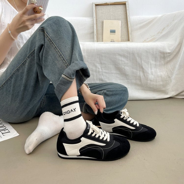 New Korean Version Of German Training Shoes For Female Students In Sports And Leisure