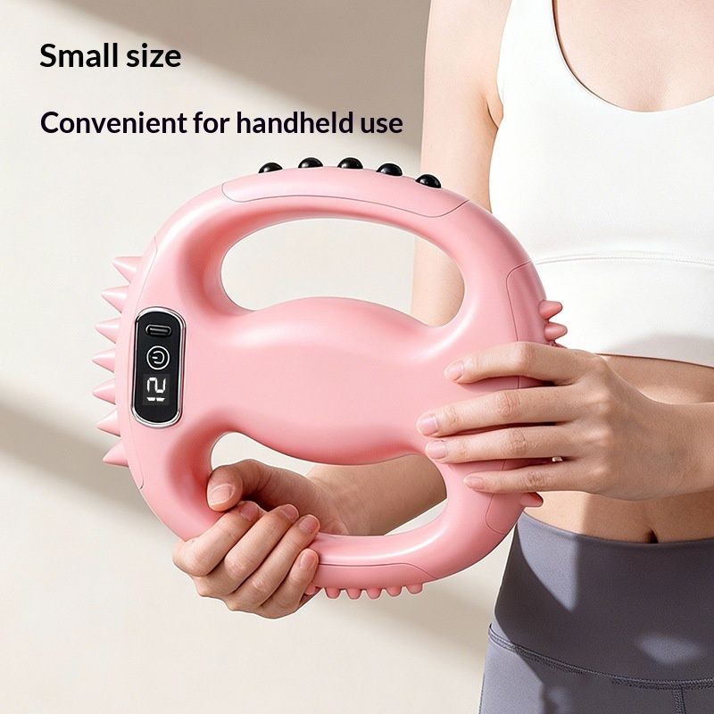 Four-sided Massage Head Fascia Ring Fat-shaking Machine Portable Massager