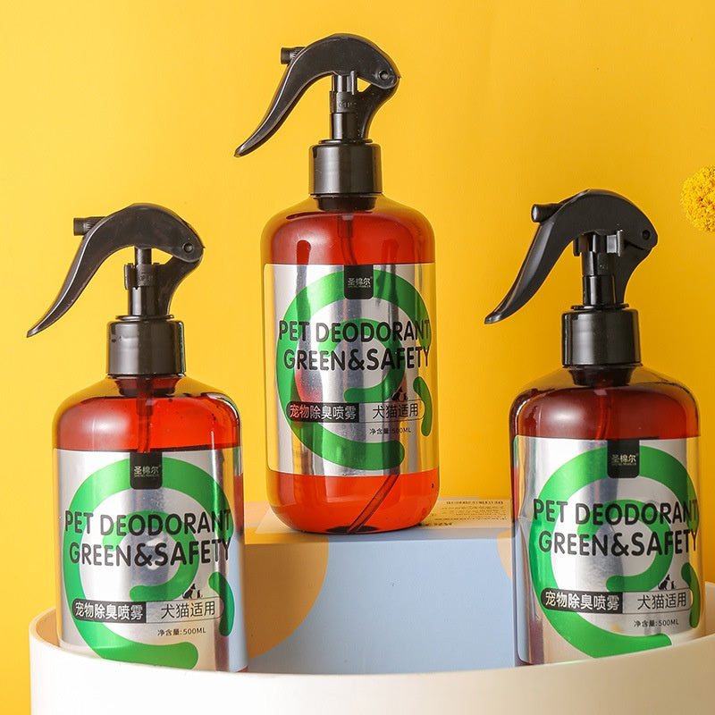 Pet Deodorizing Spray For Eliminating Odors