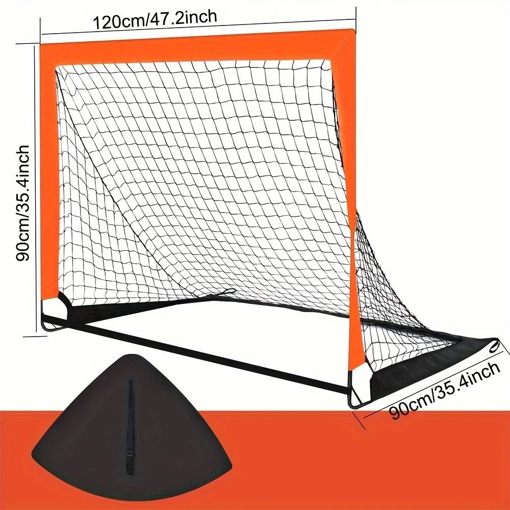 Support pan European shipping--1pcs Portable Soccer Goals For Backyard Indoor And Outdoor Pop Up Soccer Goals Foldable Mobile Training Football Net