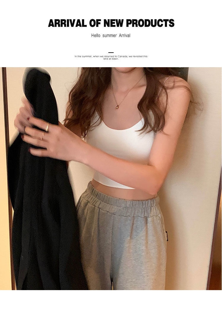 Ice Silk Beauty Back Camisole Women's Korean-style Underwear