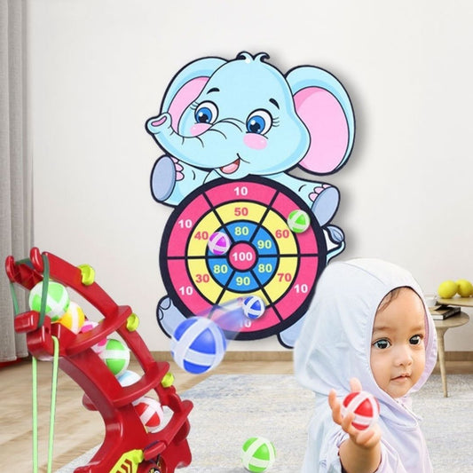 Children's Educational Toys Throwing Sticky Ball Target Dart Plate