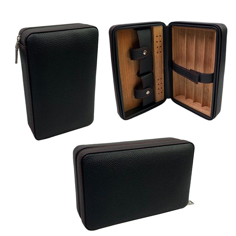 Leather Storage Bag Goya Cigar Set