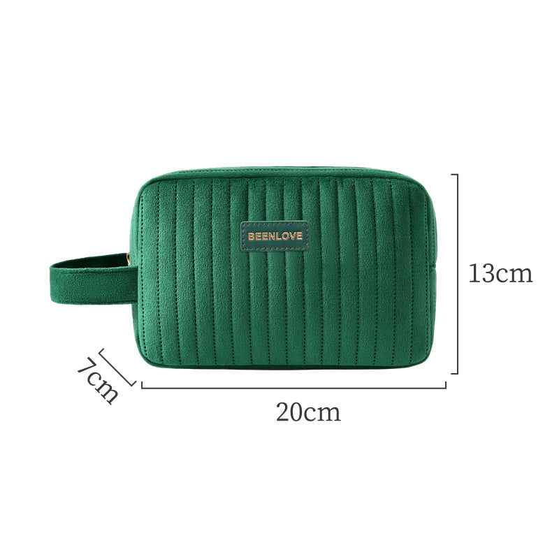 Womens Large-Capacity Portable Makeup Bag