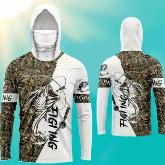Casual Outdoor Sun-protective Clothing For Fishing Top