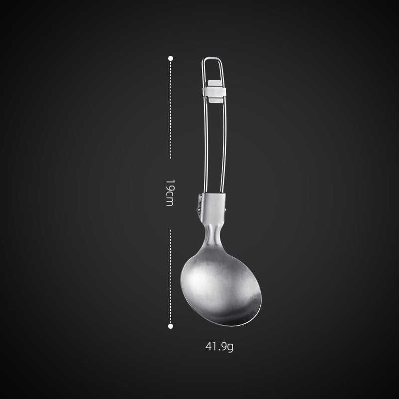 304 Stainless Steel Folding Kitchen Utensil Set