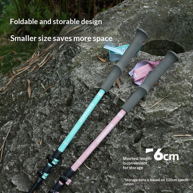 Ultra-light Professional Trekking Poles For Outdoor Hiking And Mountain Climbing