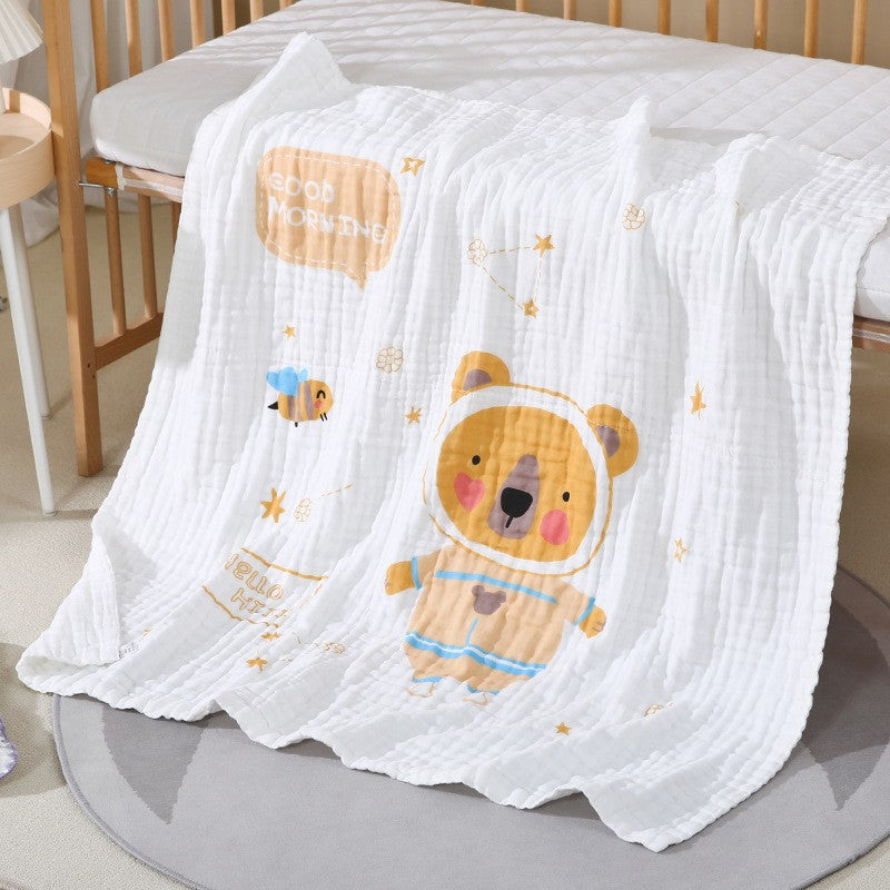 Baby And Infant Products Pure Cotton Six-Layer Gauze Bath Towel