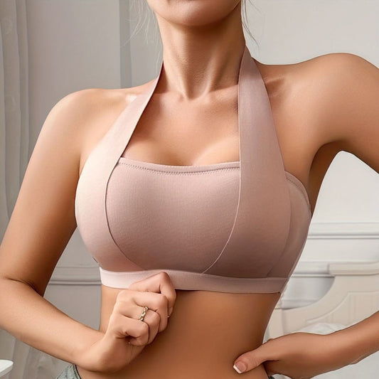 Womens Fashionable Shock-Proof Yoga Sports Bra