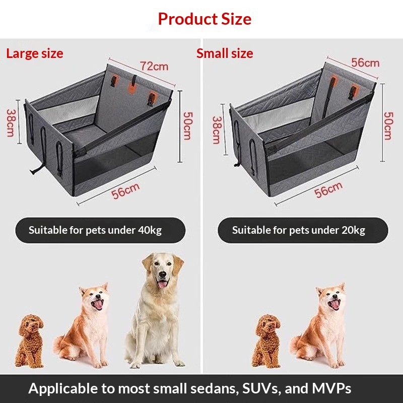 Dog Car Seat Waterproof And Stain-Resistant Pet Cushion