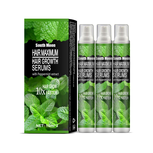 South Moon Hair Growth Serums, Hair Anti-Drop Liquid Hairline Thick Hair Herbal Essential Oil