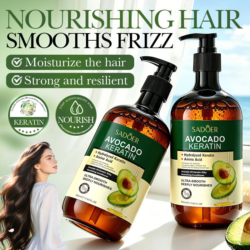 All-English SADOER Avocado Oil Silky & Nourishing Hair Care