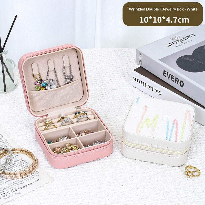 Earring Necklace And Ring Organizer For Home And On The Go