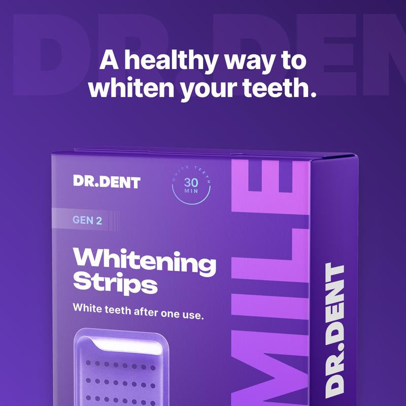 Teeth Whitening Strips For Gentle Daily Care
