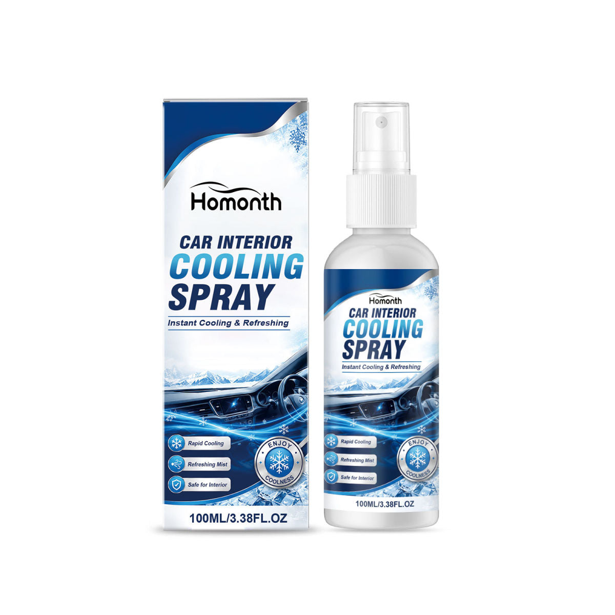 Car Interior Cooling Spray