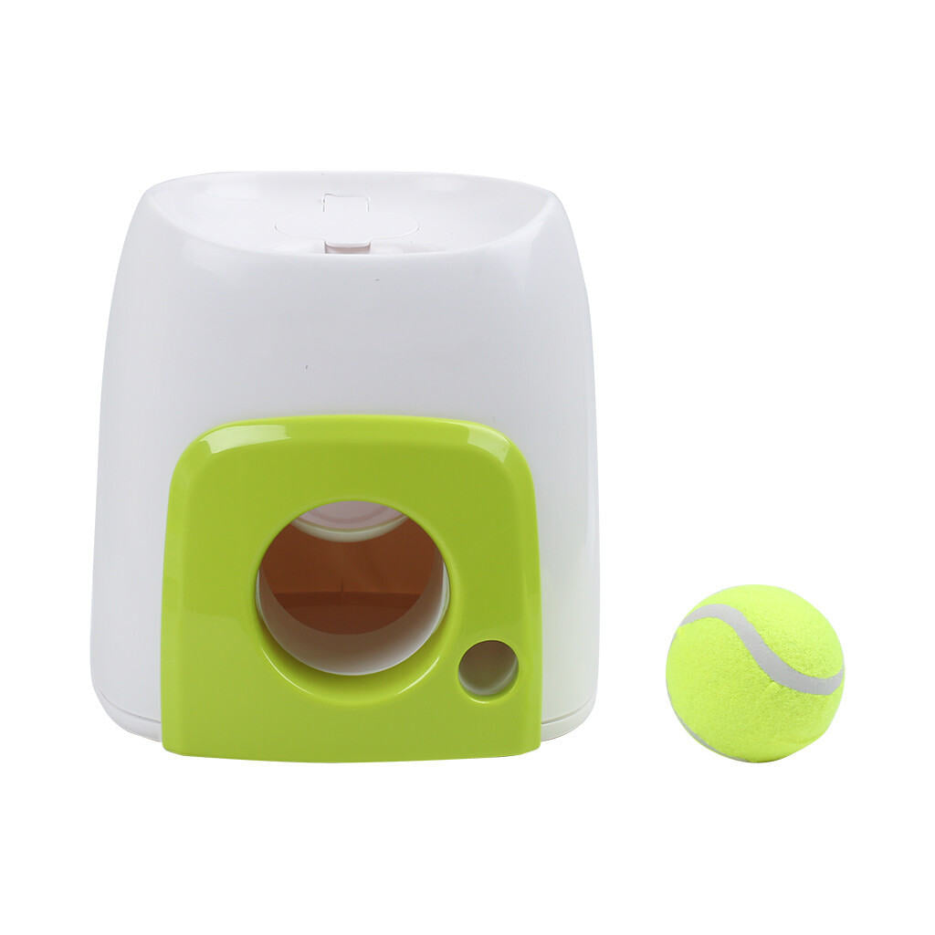 Pet Ball Launcher Toy Interactive Fetch Chucker Thrower For Dog Cat