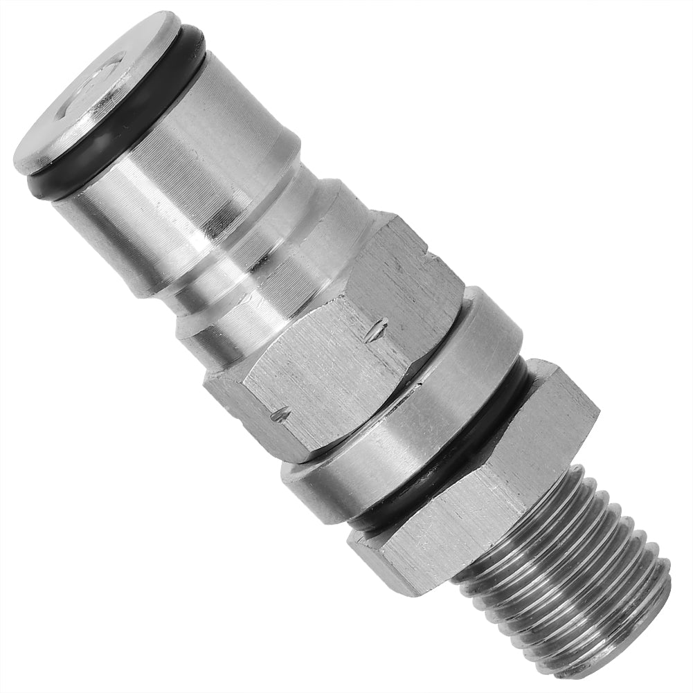 304 Stainless Steel Beer Keg Ball Lock Adapter Post Pressure Relief Valve Home‑Brew Accessory(Gas )