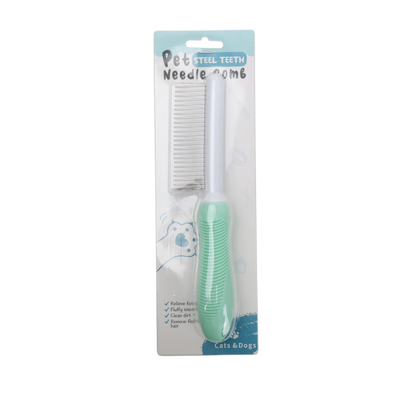 Cat Deshedding And Detangling Comb Dog Grooming And Cleaning Tool