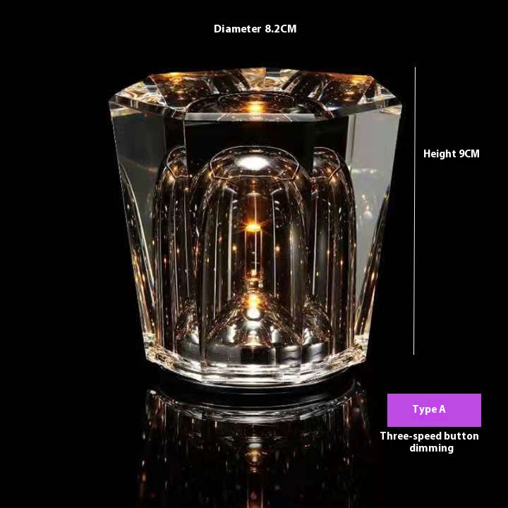 Crystal Charging Lamp Bar Restaurant And Cafe Ambience Light