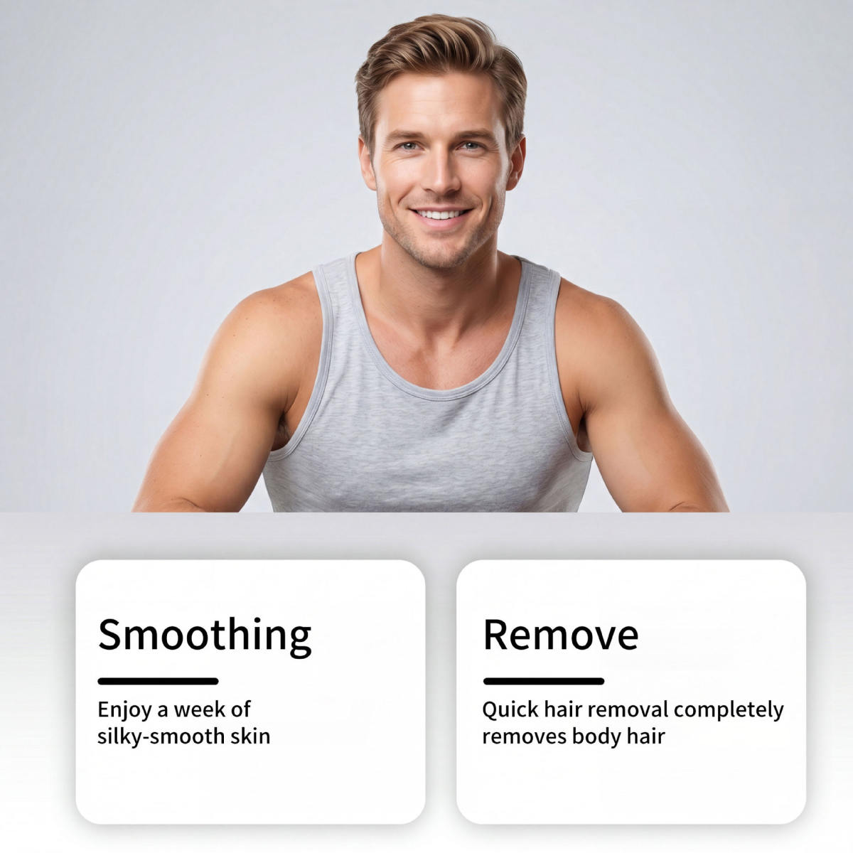 Mens Refreshing Hair Removal Cream