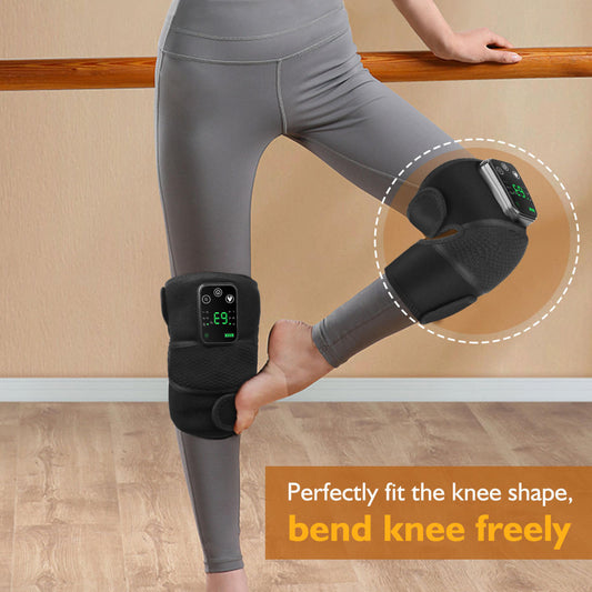 Electric Heating Massage Knee Protector For Old Cold Legs, Ai Cao Knee Massager