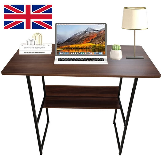 Home Office Study Desk Computer Desk Writing Desk Table Workstation & Book Shelf