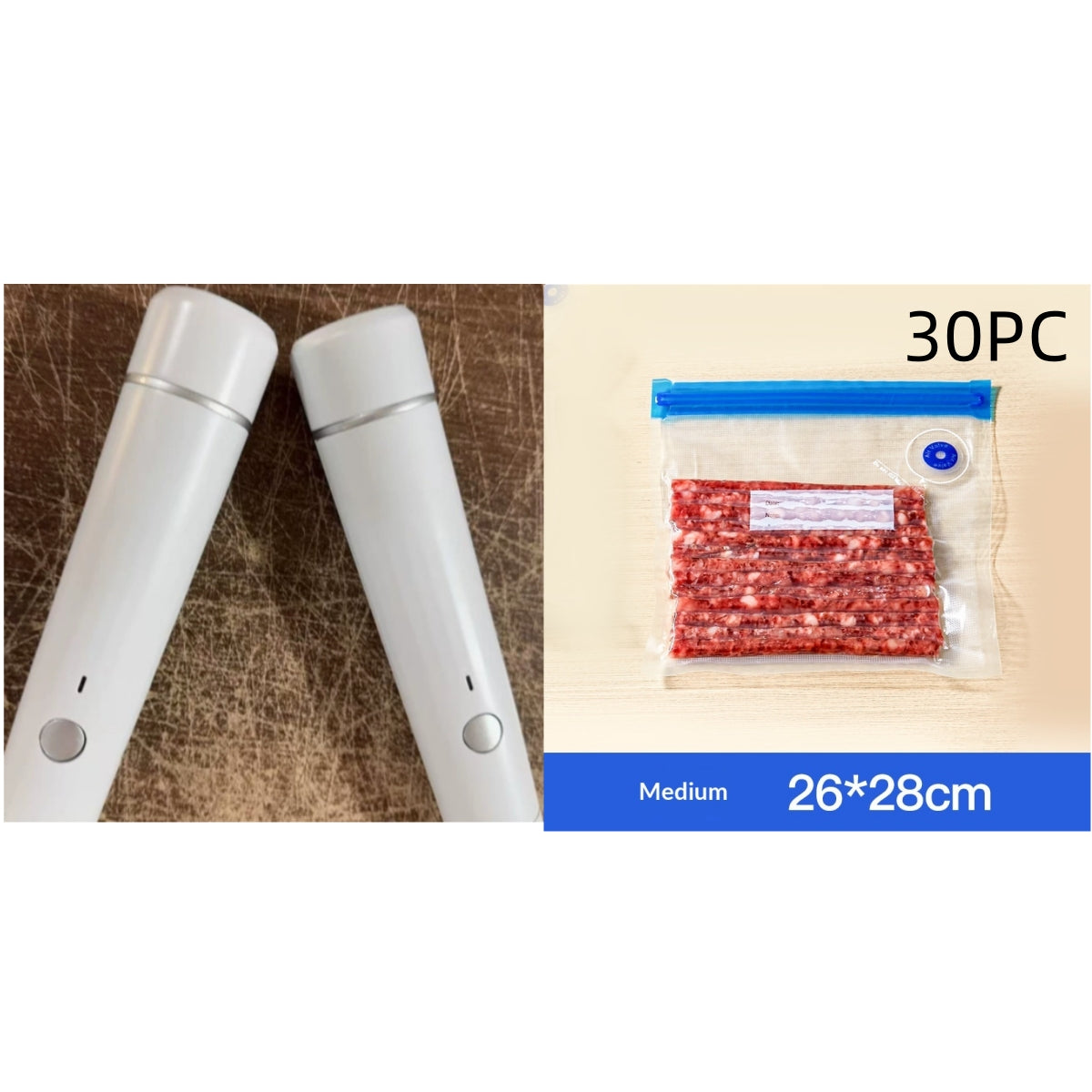 Vacuum Bags, Food Sealing Bags Food Portioning
