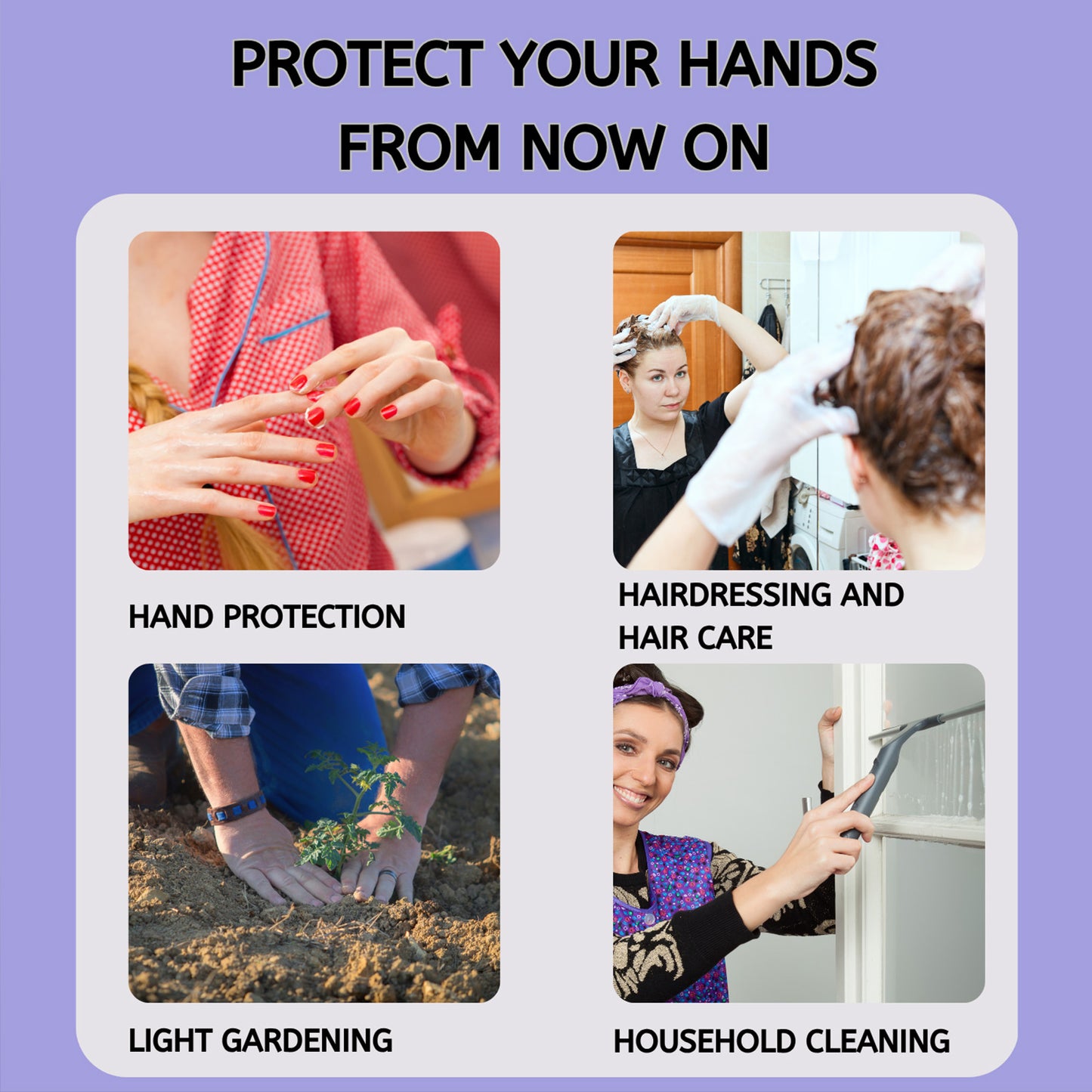 Disposable High Elasticity Powder-Free Nitrile Gloves, Gloves For Kitchen, Food Service, Household Chores & Cleaning