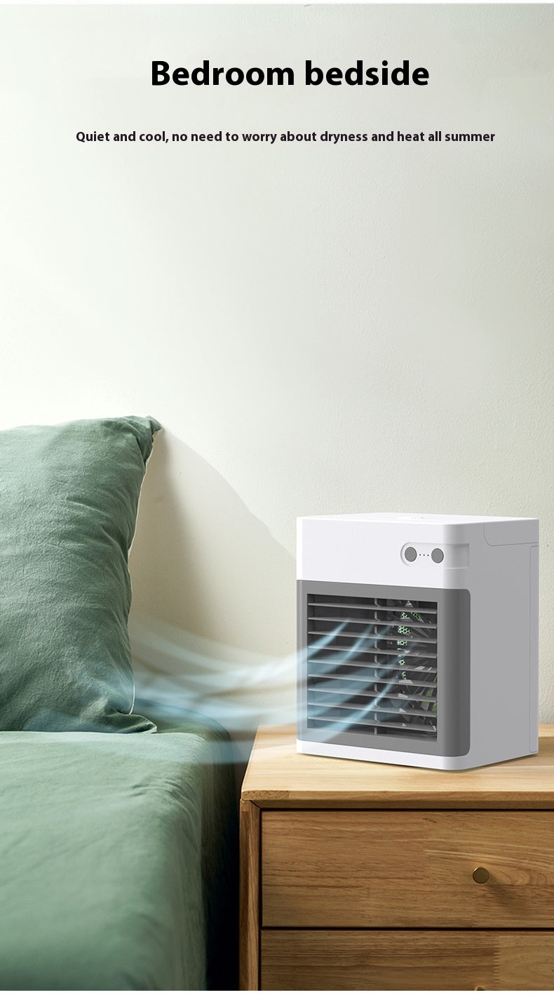 Humidifier Desktop Mini Air Cooler USB Water Cooling Fan