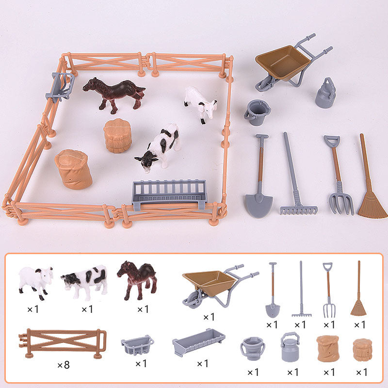Simulation Farm Ornaments  Handmade Farm Tools