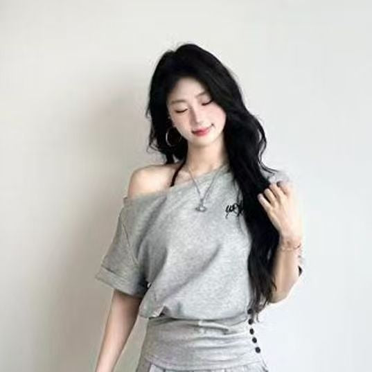 Korean-style College Summer Casual Sports Suit