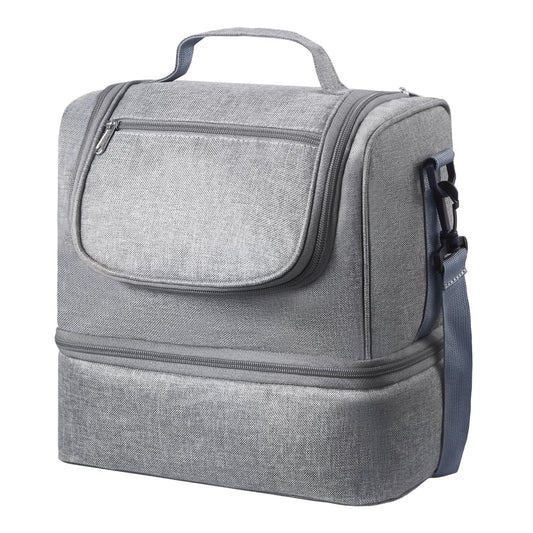 Breast Pump Bag, Breast Feeding Bag With Ice Pack, Fits For S1/S2, Pumping Accessories & Breastmilk Storage, Portable Pump Carrying Case For Work, Travel And Family Use, Grey
