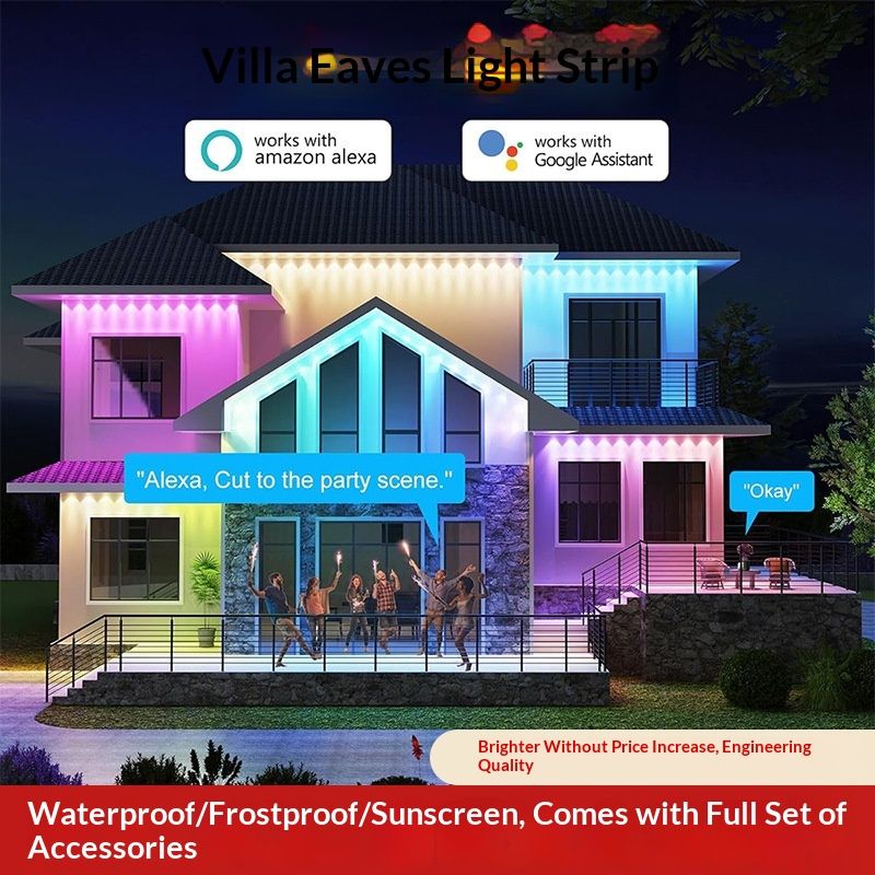 Outdoor Eave Light Smart Waterproof Color-Changing Patio
