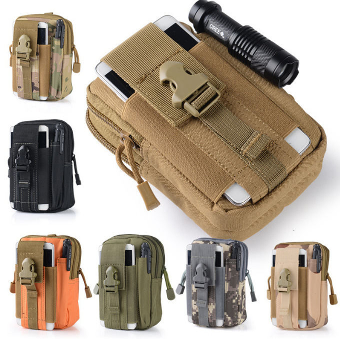 Mens Waterproof Tactical Waist Pack For Outdoor Sports And Running