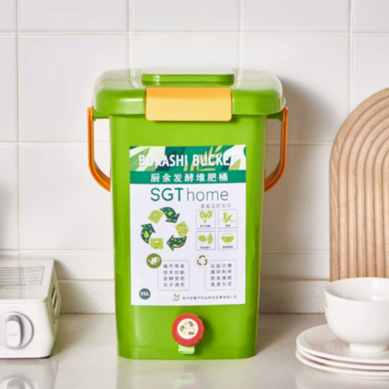 Kitchen Compost Bin Waste Fermentation Bin Bokashi