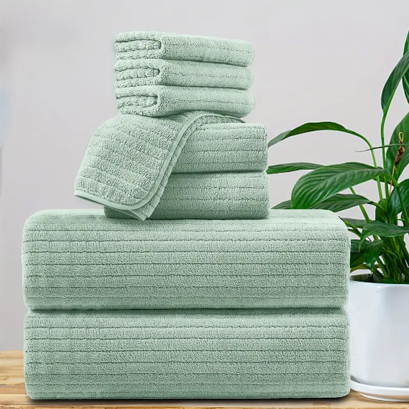 Extra Large Extra Thick Coral Fleece Bath Towelhighly Absorbent Soft And Quick Drying
