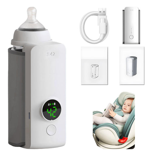 Portable Wireless Rechargeable Baby Bottle Warmer USB Charging And Heating Bag Portable Constant Temperature Milk Warmer Universal Bottle Insulation Sleeve