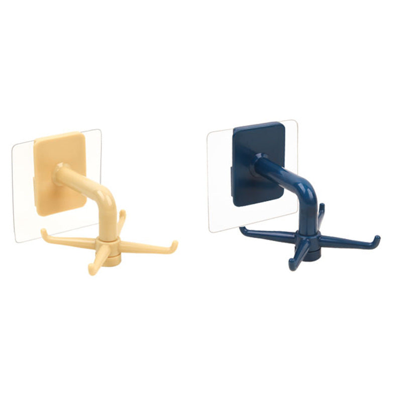 No-drill Rotatable Hook For Kitchen Spatulas