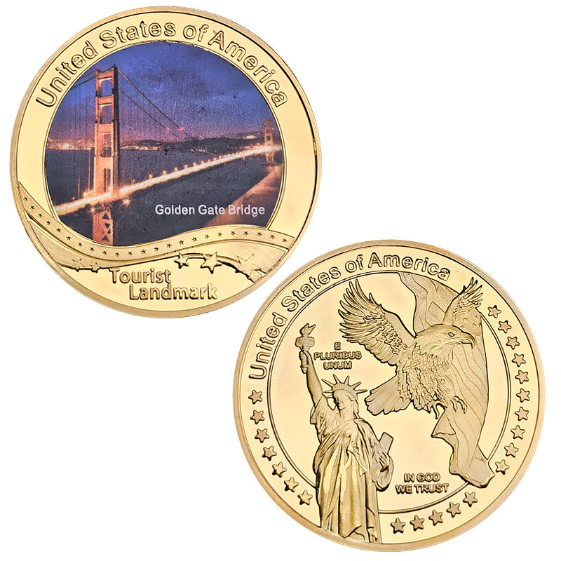 Metal Badge Gift Commemorative Coin