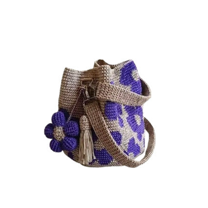 Best-selling New Arrival Hand-crocheted Floral Bag