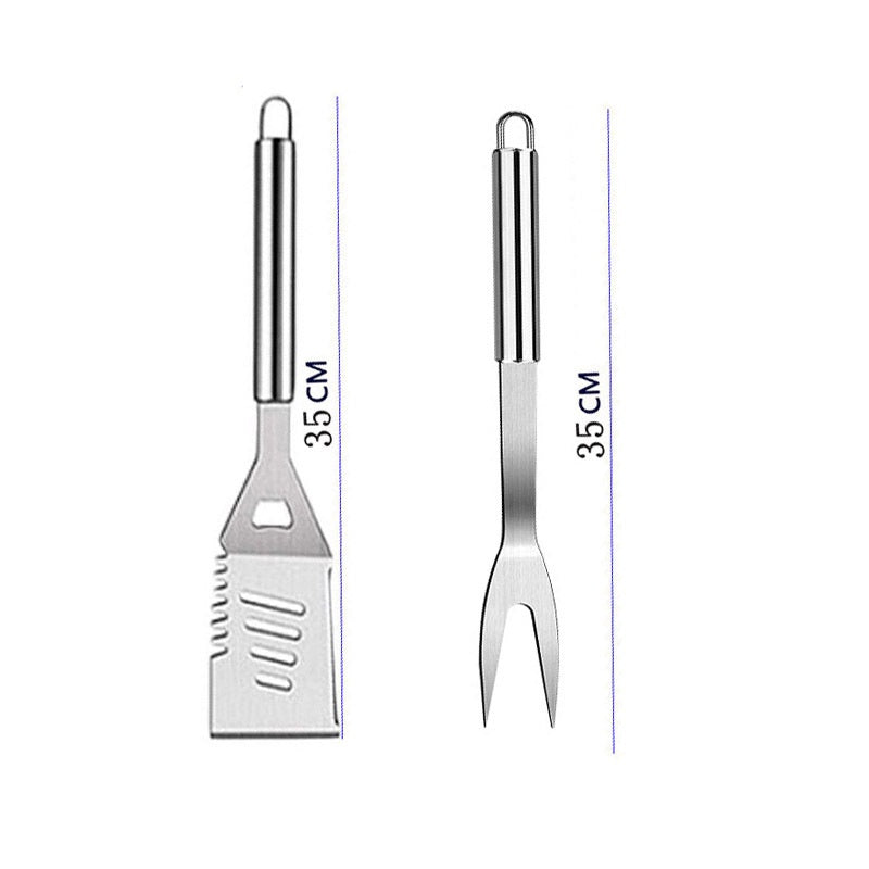 Barbecue Tool Outdoor BBQ Set 26-Piece Includes Apron Grilling Tools And Knives